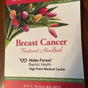 Breast cancer book & fit healthy book & Sudoku puzzle book & bag
